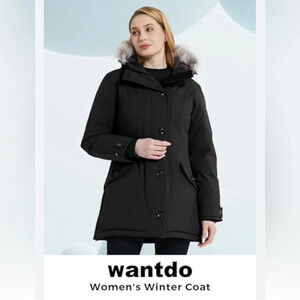 New With Tags Wantdo Women Jacket With Hoodie Size XL